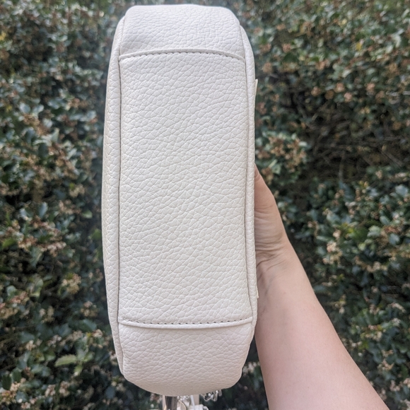 Steve Madden White Half Moon Sling Crossbody Bag With Matching Wallet. NWT. - Picture 9 of 16